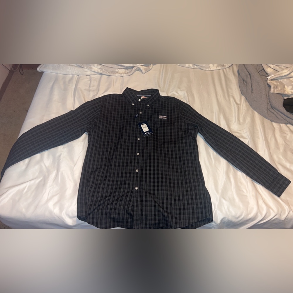 Chaps long sleeve collared shirt size L